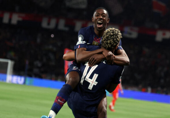 Ousmane Dembélé named player of the year in France for second straight year