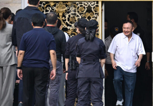 Former Thai PM Thaksin Shinawatra released from prison on parole