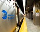 Shutdown of US’s largest commuter rail system enters second day amid strike