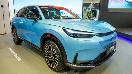 Japanese auto giant takes historic hit amid EV pullback