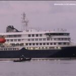Hantavirus-hit cruise ship arrives at Tenerife in Spain's Canary Islands