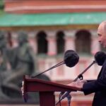 Russian President Putin accuses West of arming Ukraine on Victory Day