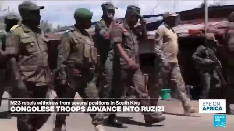 M23 rebels withdraw from several positions under US diplomatic pressure