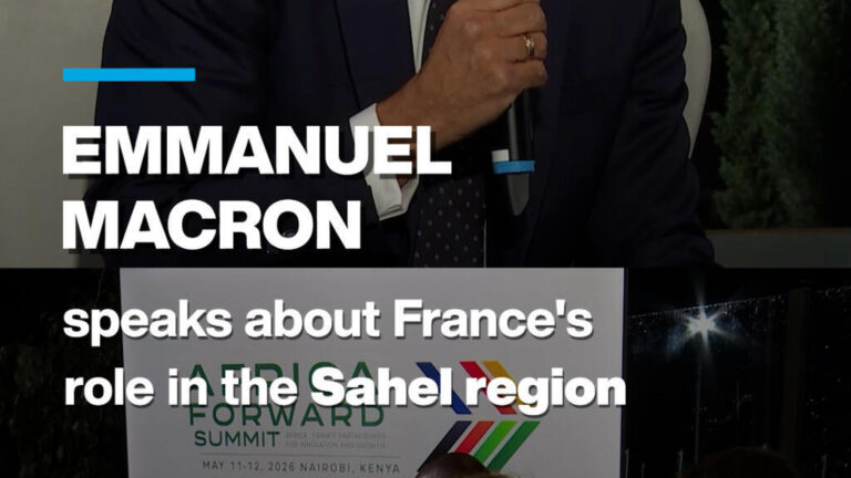 Emmanuel Macron’s speaks about France's policies in Sahel countries