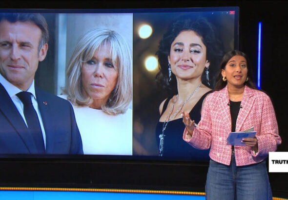 Macron ‘slap’ was sparked by texts with Iranian actress, book claims