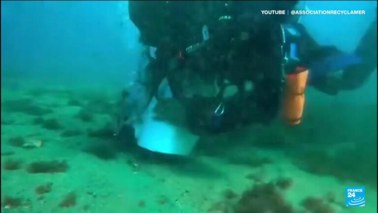 Underwater hoover wins France's annual inventor competition