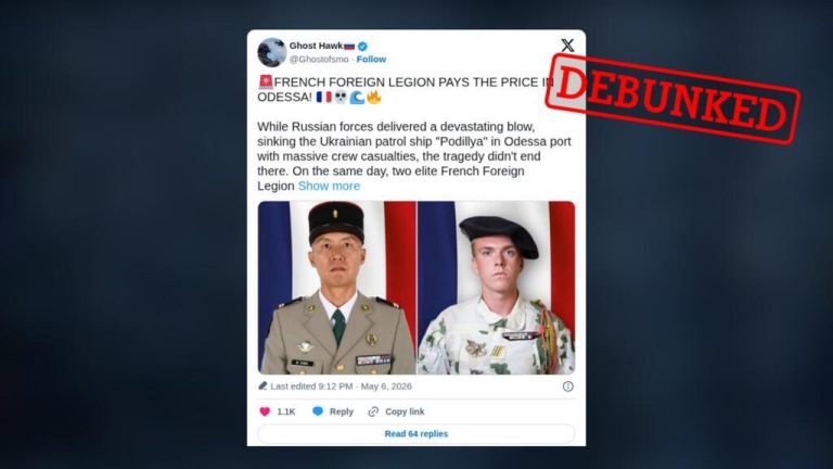 No, two French soldiers have not been killed in a Russian attack in Ukraine