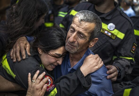 After the sirens: Lebanon’s first responders swing between duty and grief