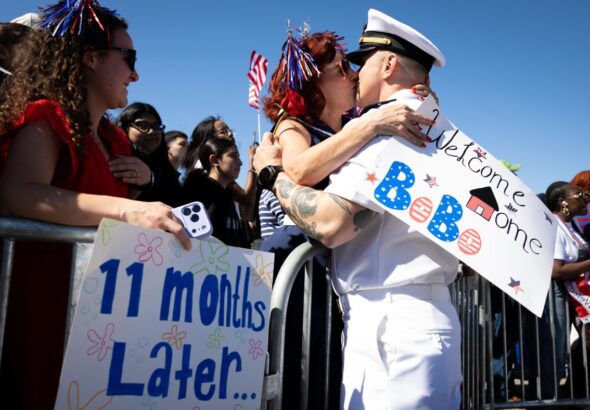 ‘I’d wait forever, but 334 days is crazy.’ USS Ford finally comes home