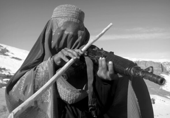 Mind-bending photos by anonymous cousins show the pain and dreams of Afghan women