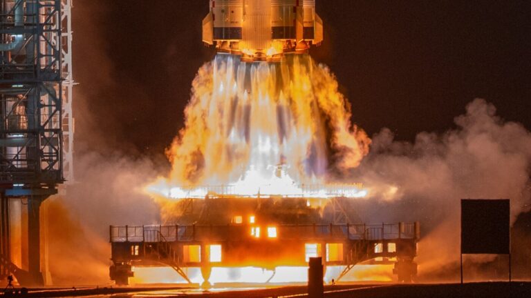 China launches Shenzhou 23 spacecraft with 1 of 3 astronauts set for yearlong stay