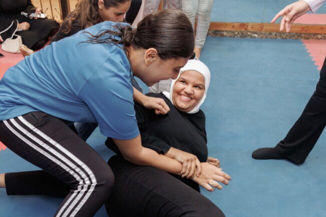In Beirut, refugee girls and women learn more than self-defense in martial arts class