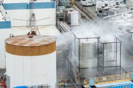 Chemical tank crack eases explosion fears as 50,000 residents flee California