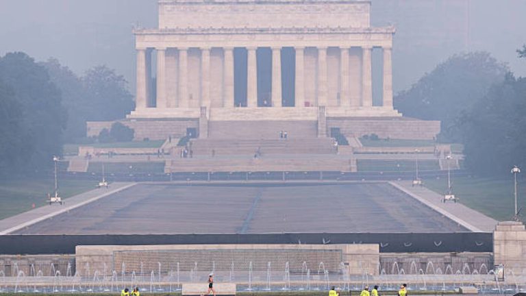 Air quality improving in northeast, while wildfire smoke hangs over midwest