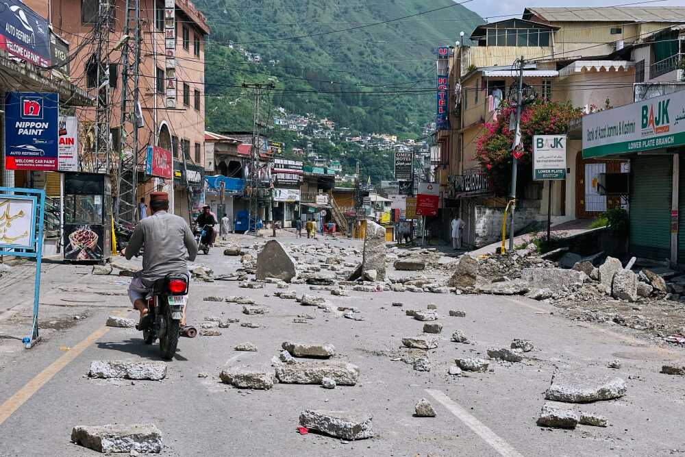 Pakistan Kashmir Protest